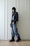 Glossy padded ugg boots
