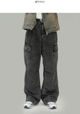 Stae cargo denim pants