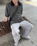 Needle pintuck balloon pants