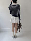Judy Cotton Flare Mini Skirt