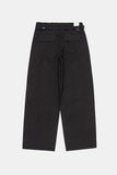 Dual cargo nylon wide pants