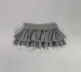 zanana frill lace low-waist skirt