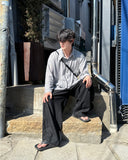 By Linen Two-Tuck Pants