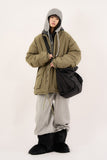 Dazed quilted M-65 short fishtail jumper