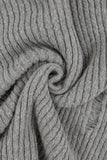 Linda wool damage V-neck knit