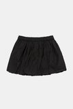 Pumpkin banding string mini skirt