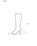 Dozen buckle rain boots