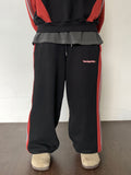 Multi Line Pigment Track Pants