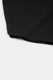 Fold crop flare midi skirt