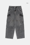Monster cargo vintage denim pants