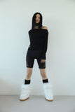 Pro.1 athleisure drape top