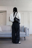 Eyelet Mixi Pocket Shoulder Bag