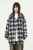 Kiruna hooded overcheck shirt