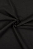 Shoulder snap wide-neck long sleeve