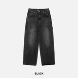 Fault Carpenter Denim Washed Black