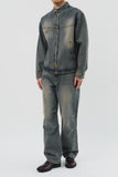 Anti Biker Denim Jacket