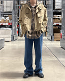 Pre bootcut denim pants