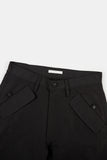 Dual cargo nylon wide pants