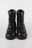 Glossy padded ugg boots