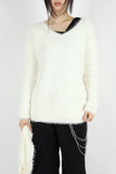 Scarf mink knit