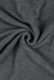 Akum fleece V-neck hooded T-shirt