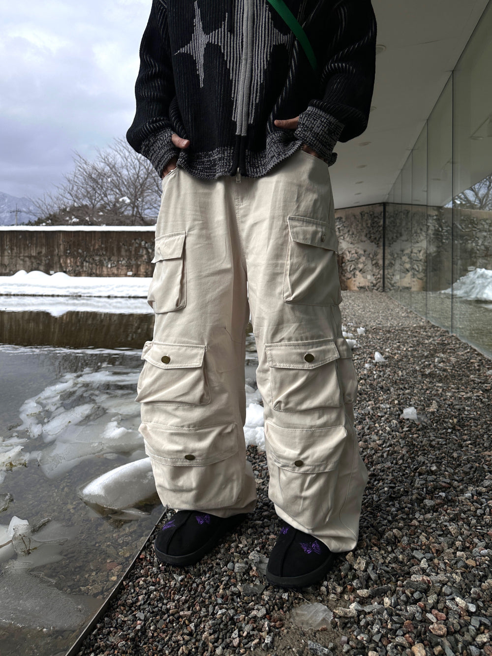 【DISCERNMENT】Straight Golden Dart Cargo Pants DISCERNMENT (ディーサーメント) - ストレートゴールデンダート