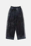 Dirty wall banding track pants