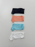[Basic] Cool Ribbed Silket Long Socks