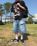 Nikki Damaged Bermuda Pants