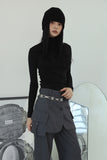 Black Antique Stud Belt