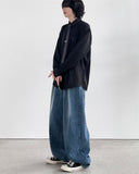 Gaif One Tuck Wide Denim