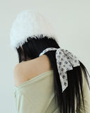 Pro.1 see-through logo scarf