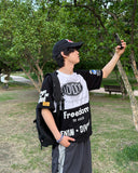 Freedom Raglan short sleeve t-shirt