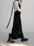 Velour Bustier Long one Piece