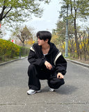 Laco hooded zip-up