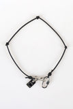 Bold Label String Necklace