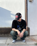 Keep patch denim pants