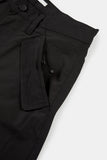 Dual cargo nylon wide pants