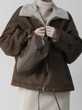 [Premium] Shearling Leather Jacket