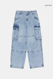 Monster cargo vintage denim pants