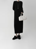 [Premium] Viche Whole Garment Round Knit One Piece