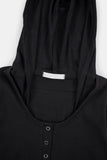 Hazel hooded crop long sleeve