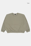 Plain overlock fleece over sweatshirt