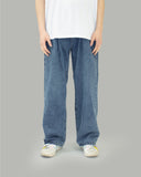 Para Two Tuck Denim Pants
