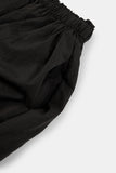 Pumpkin banding string mini skirt