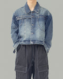 Dibble cropped denim jacket