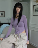 Teuel Unbalance Scarf Tee