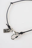 Bold Label String Necklace