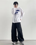 Overlap Stitch Cargo Pants