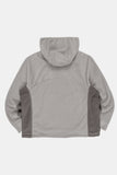 Balaclava fleece color block hoodie